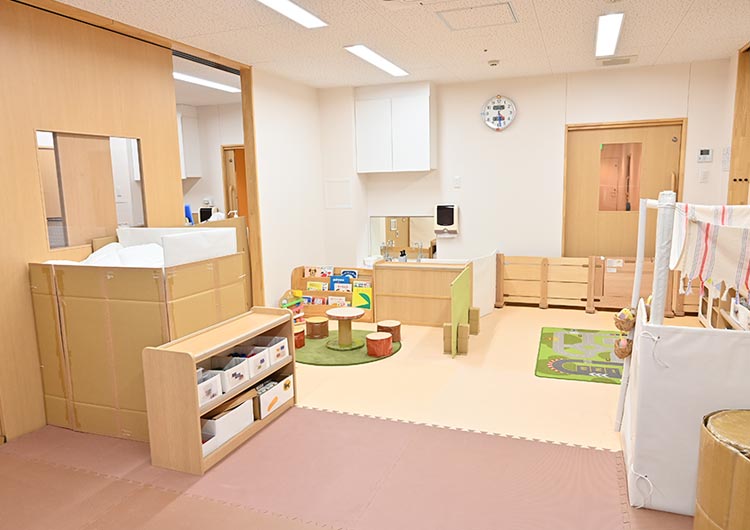 横浜鶴見リハビリテーション病院の保育室