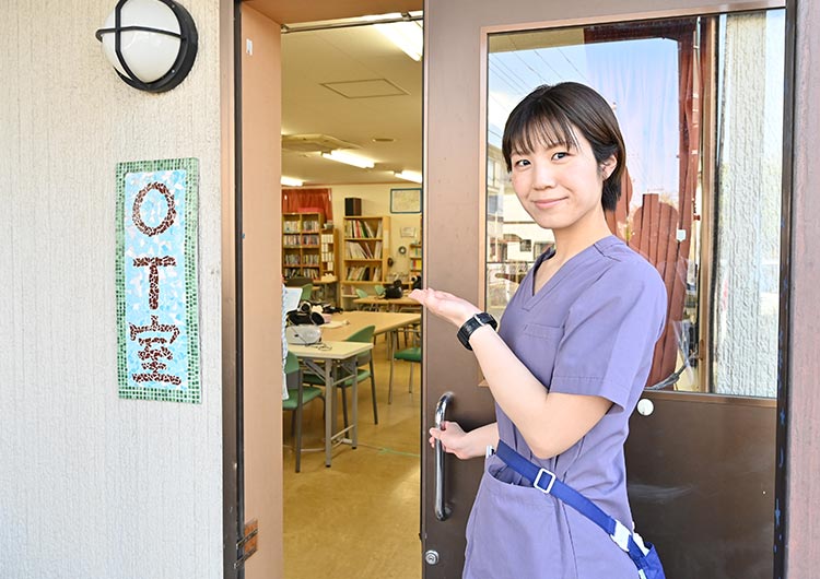 七生病院のデイケア棟・作業療法室