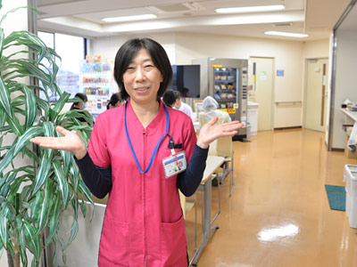 長久保病院の職員食堂