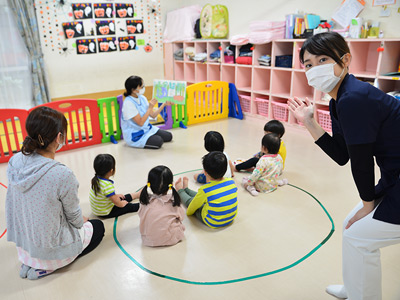 城南中央病院の瑞穂会グループ合同の保育室