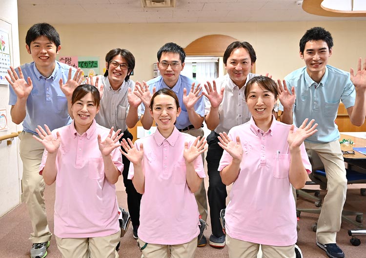 ロイヤルの園の入所フロア