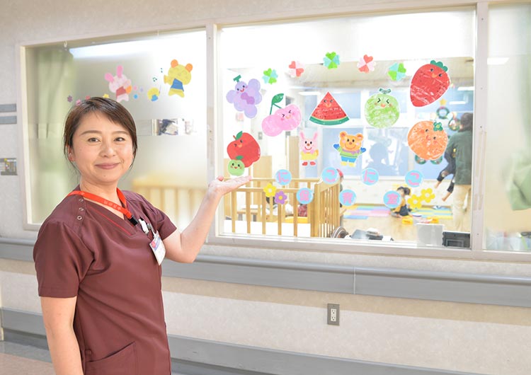 埼玉回生病院の院内保育室