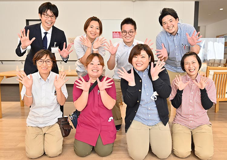 夢眠ちくさこうえんの入居フロア