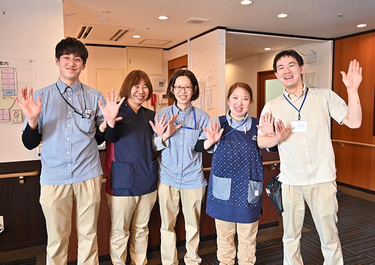 夢眠しきの入居フロア