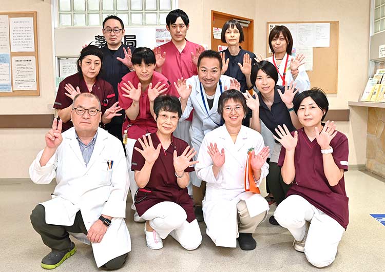 日本平病院の廊下