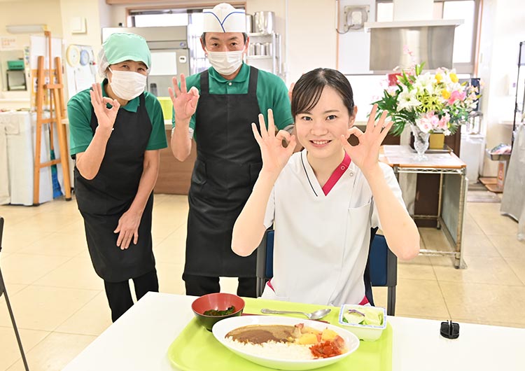 西東京中央総合病院の職員食堂