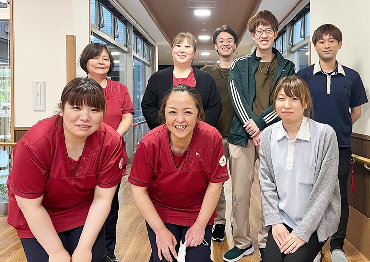茂庭台あおばの杜の廊下