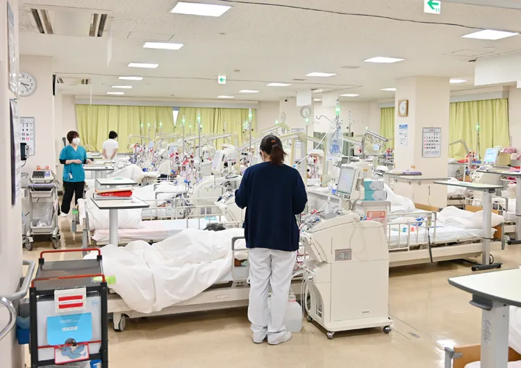 イムスリハビリテーションセンター東京葛飾病院の透析室