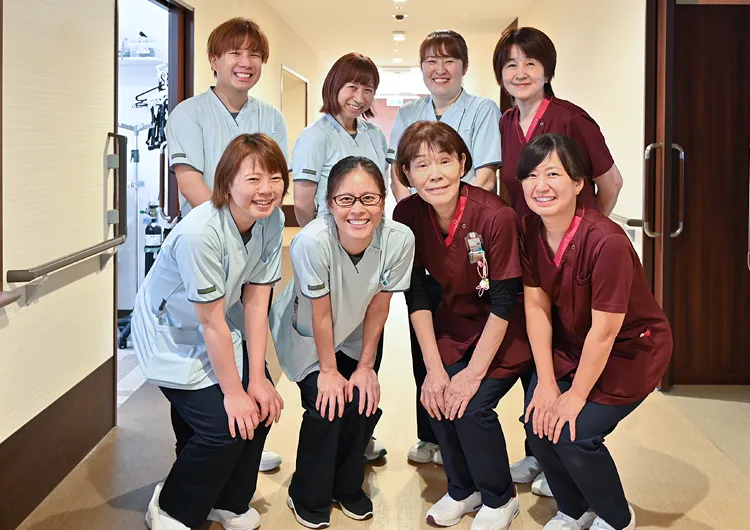 エスポワール船橋の受付前