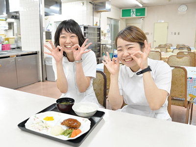 宇都宮中央病院の職員食堂