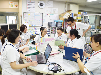 亀有病院の様子１