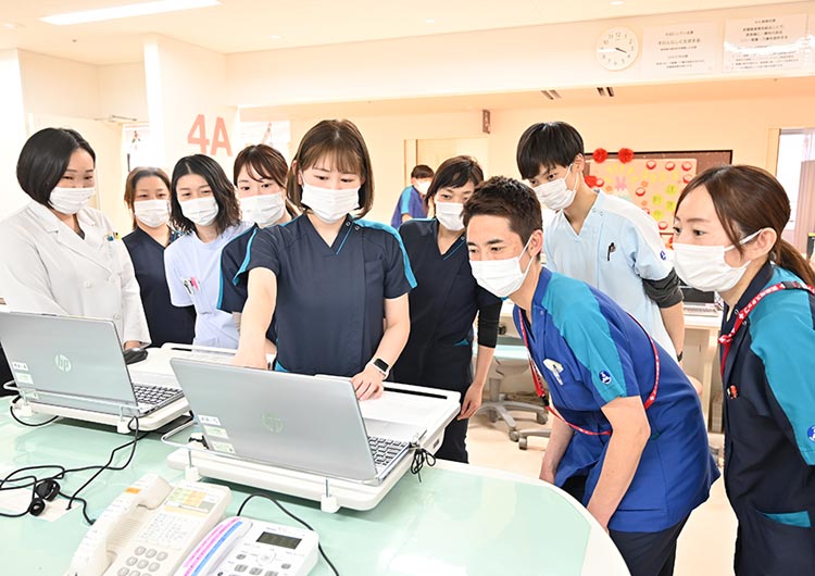 横浜鶴見リハビリテーション病院の様子１