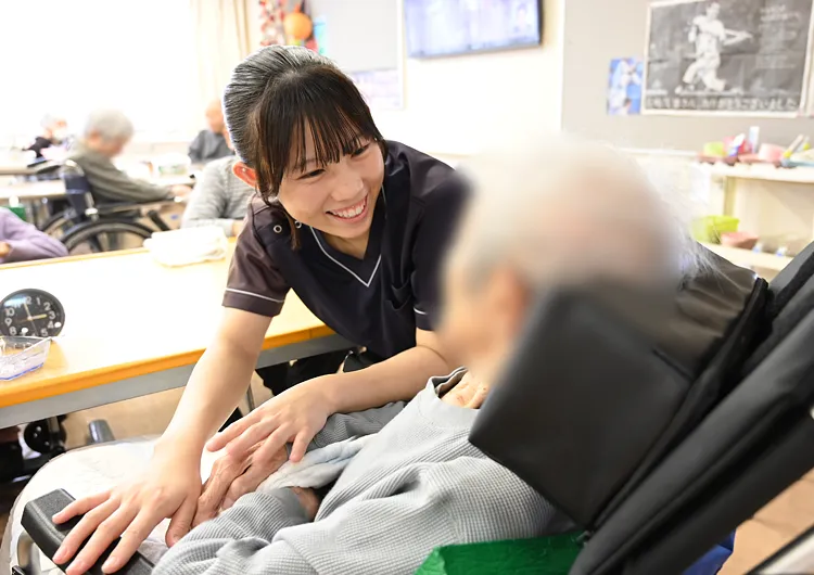 無資格・未経験から入職し、活躍している介護スタッフが多くいます。