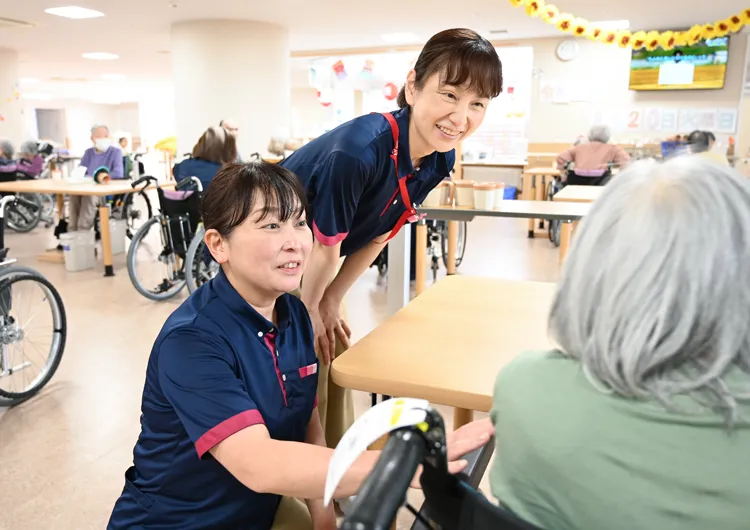 利用者様一人ひとりのニーズに寄り添ったケアを提供できるよう努めています。