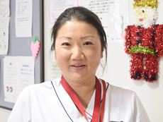 亀有病院の看護師長 療養病棟 入職7年目
