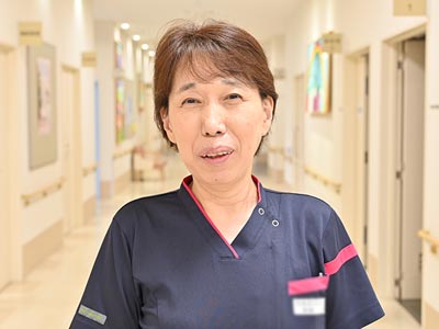 西東京ケアセンターの看護部長 入職8年目