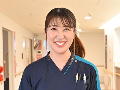 横浜鶴見リハビリテーション病院の看護師　入職2年目