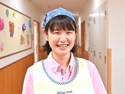 あきつやまゆり保育園の保育士　副主任　入職7年目