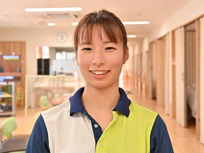 介護スタッフ 入職2年目(ケアピリカみさと勤務)