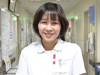 墨田中央病院の看護師長　外来勤務　入職8年目