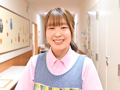 あきつやまゆり保育園の保育士　入職2年目