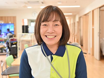 作業療法士 係長 入職23年目(ケアピリカみさと勤務)