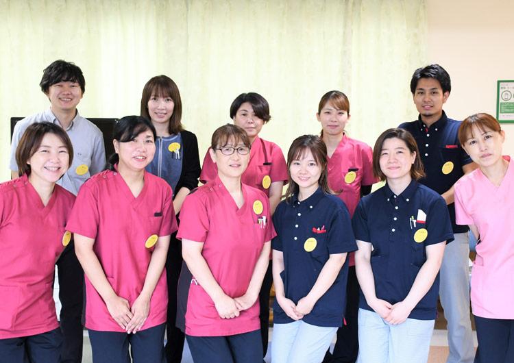 リハビリテーションで地域を元気に。スキルアップも働きやすさも全力サポート。