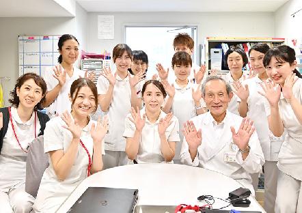 職種や部署を越えたチームワークが自慢。スタッフ同士の同好会活動も活発です。