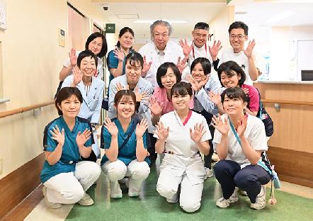 高齢化が進む地域に寄り添い、急性期医療に特化。誰もが自分らしく活躍できる職場を目指しています。