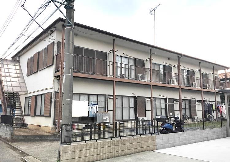 東武東上線「若葉」駅。知的障害や身体障害を持つ方のグループホームです。